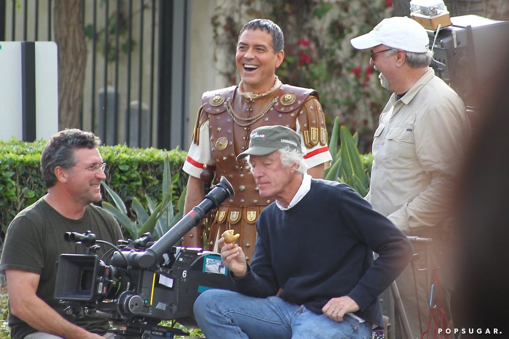 George Clooney on the Set of Hail Caesar | Pictures