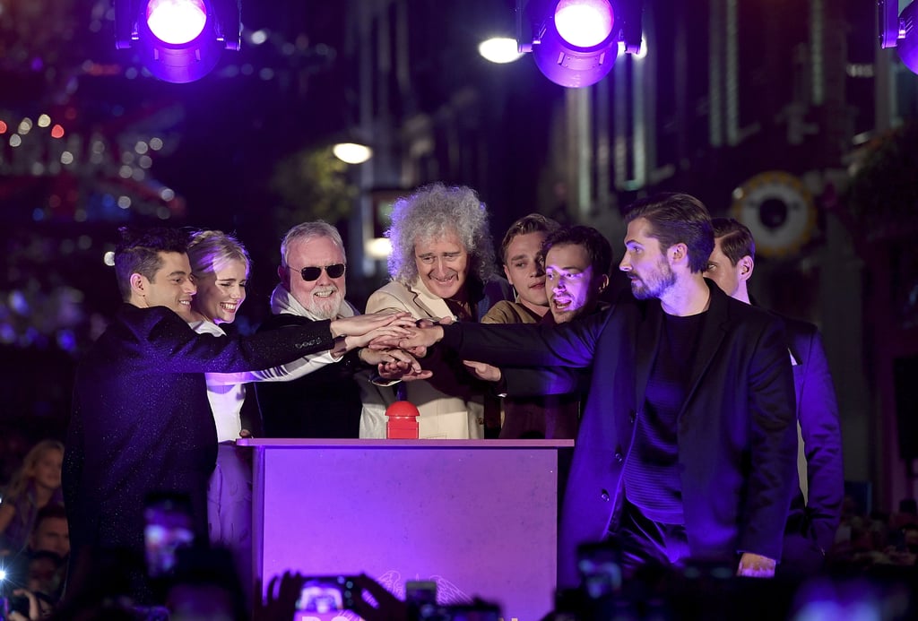 Queen Bohemian Rhapsody Lights on Carnaby Street in London