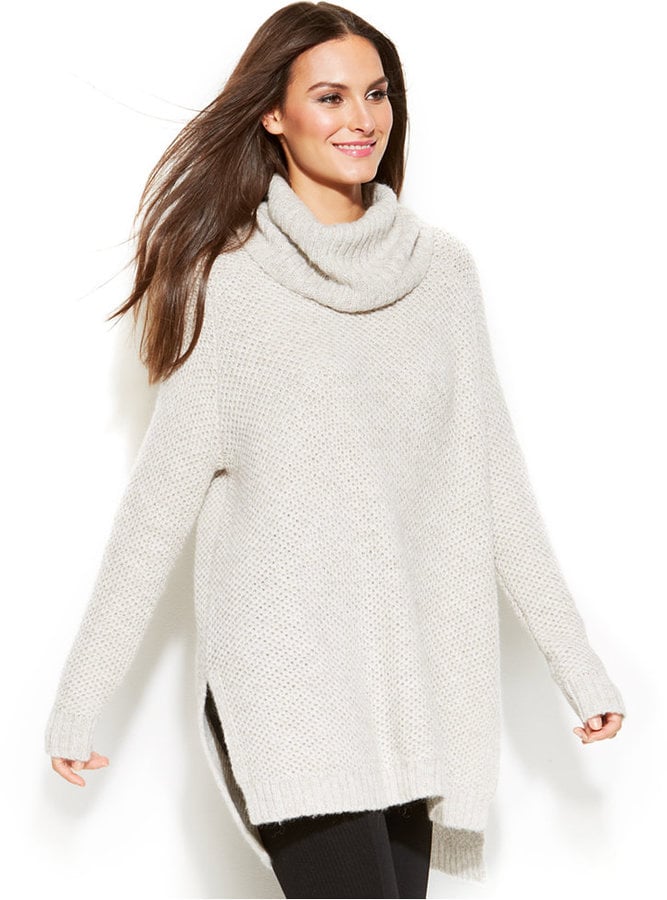 Oversized turtleneck sweater dress for sale