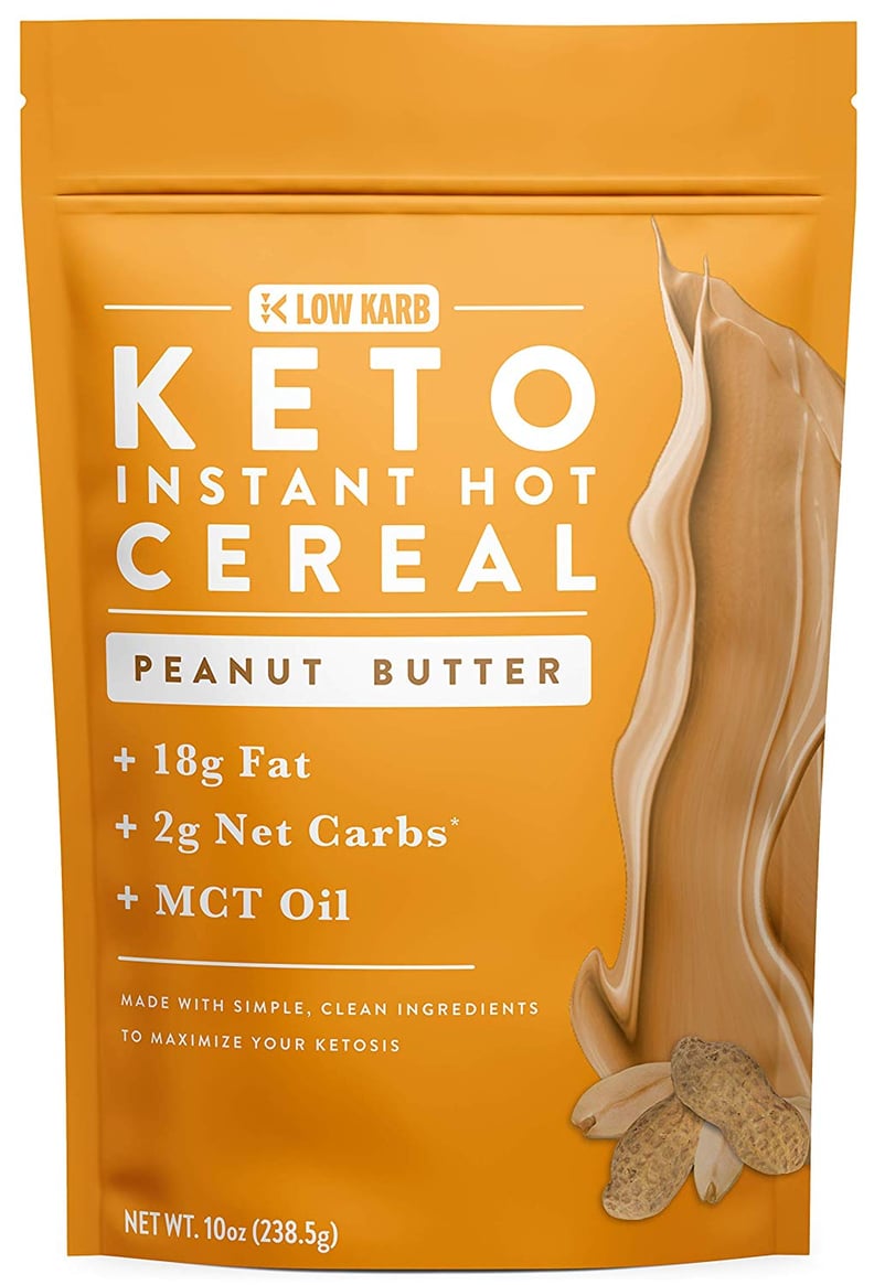 Keto Instant Hot Breakfast Cereal Peanut Butter With MCT Oil