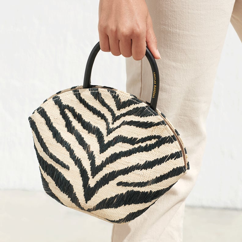 Loeffler Randall Aria Hand Held Straw Bag