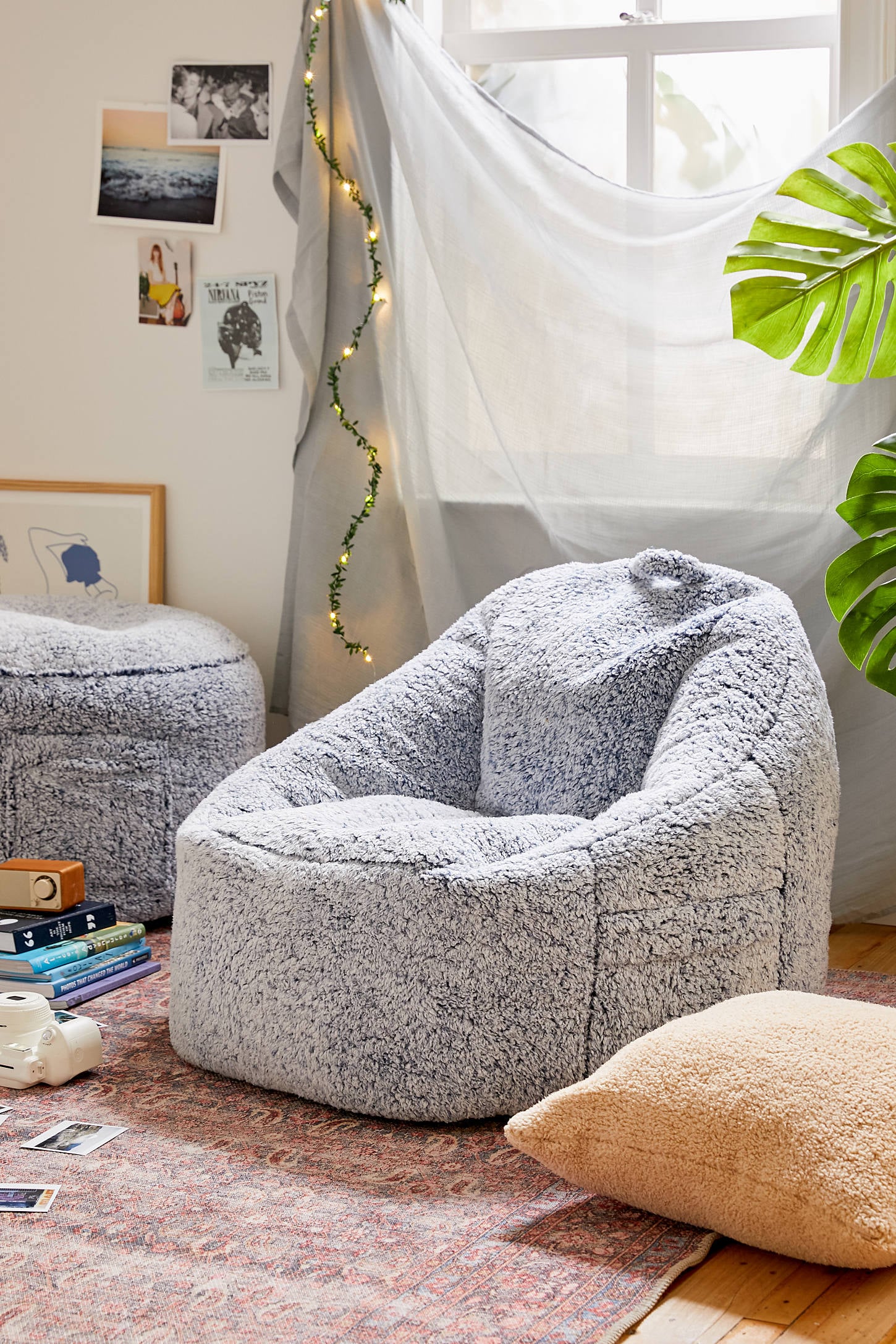 fleece bean bag chair