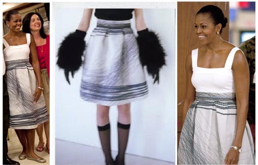 Michelle Obama Wears Jolibe Skirt While on Vacation in Hawaii