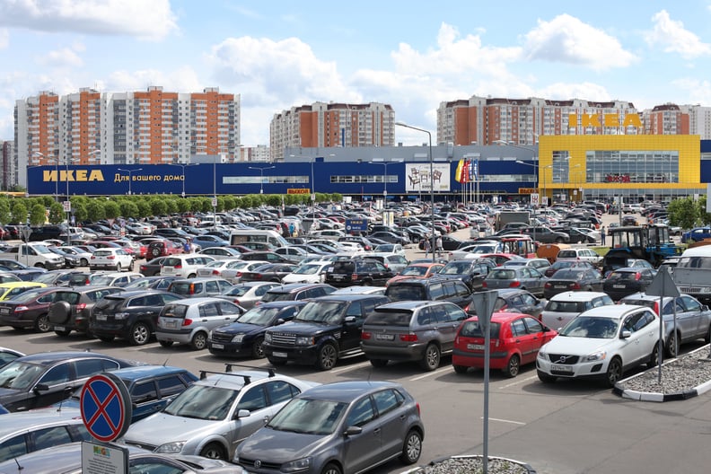 About 690 million customers visited Ikea in 2012.