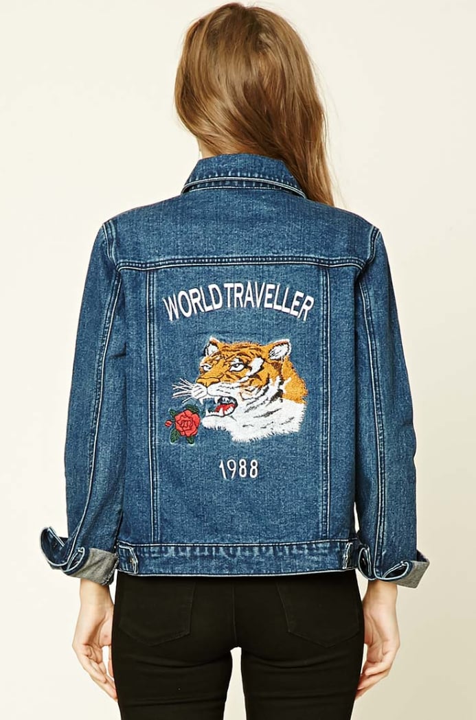 The Embroidered Denim Piece She Won't Want to Live Without