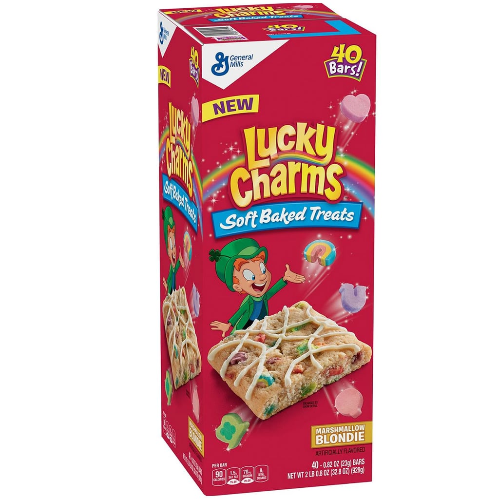 Lucky Charms Soft Baked Marshmallow Blondie Treats 2019