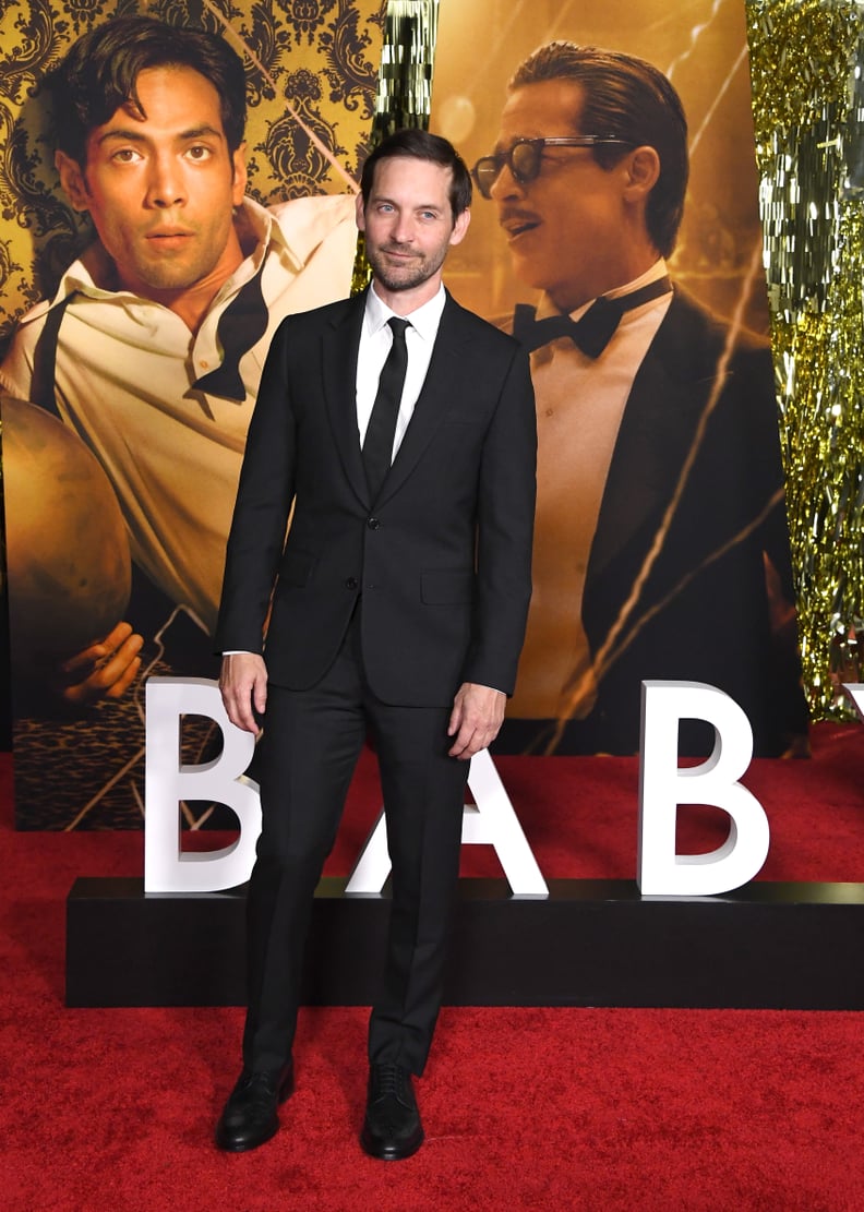 Tobey Maguire at the "Babylon" Premiere