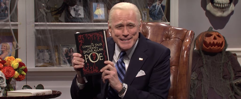 SNL:看金·凯瑞乔•拜登(Joe Biden)在万圣节冷开放