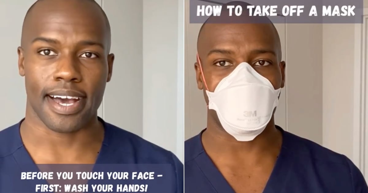 How to Properly Put On and Take Off a Face Mask
