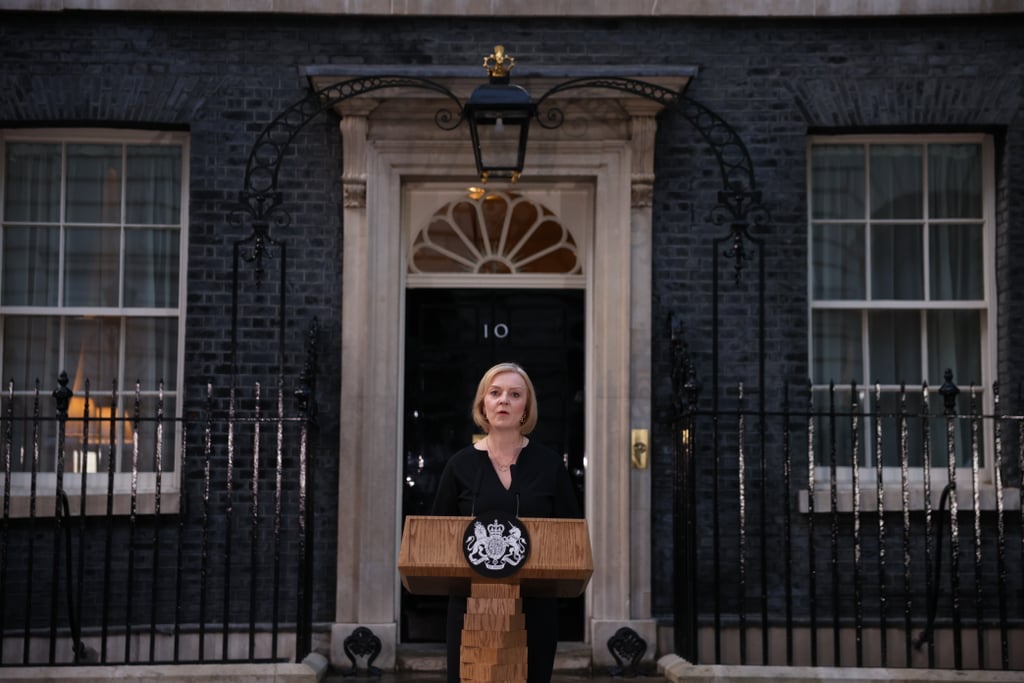 Prime Minister Liz Truss delivered a formal statement following the queen's death.