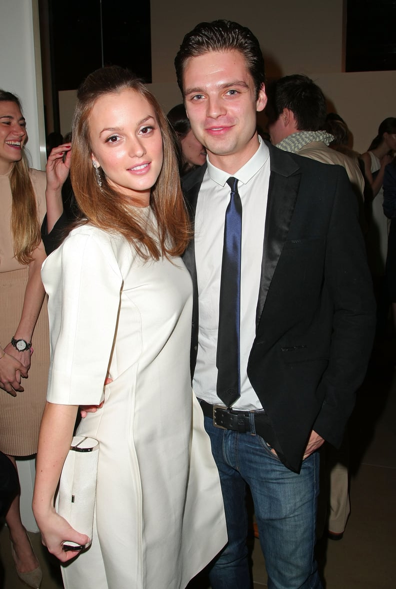 Leighton Meester and Sebastian Stan