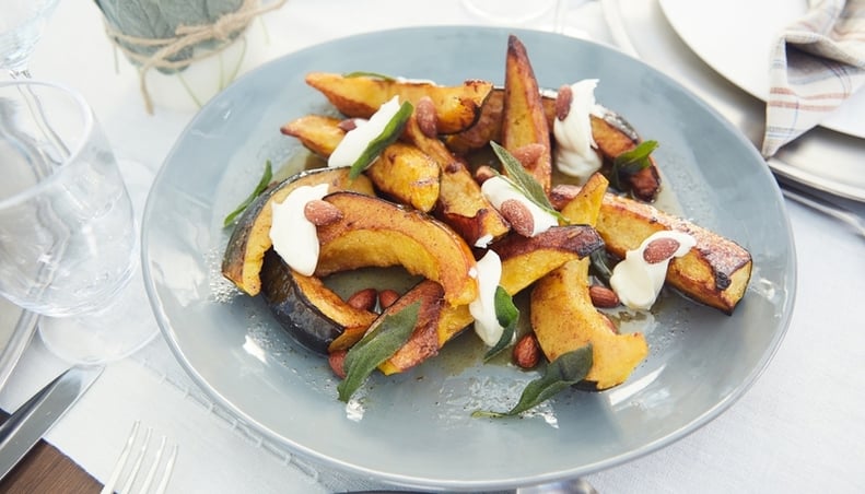 Roasted Acorn Squash Agrodolce