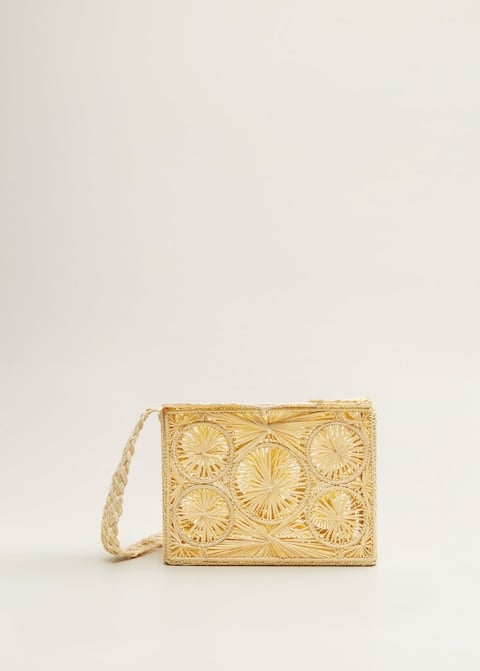 Mango Coffer Raffia Bag If You Wear Gym Clothes All Weekend Mix