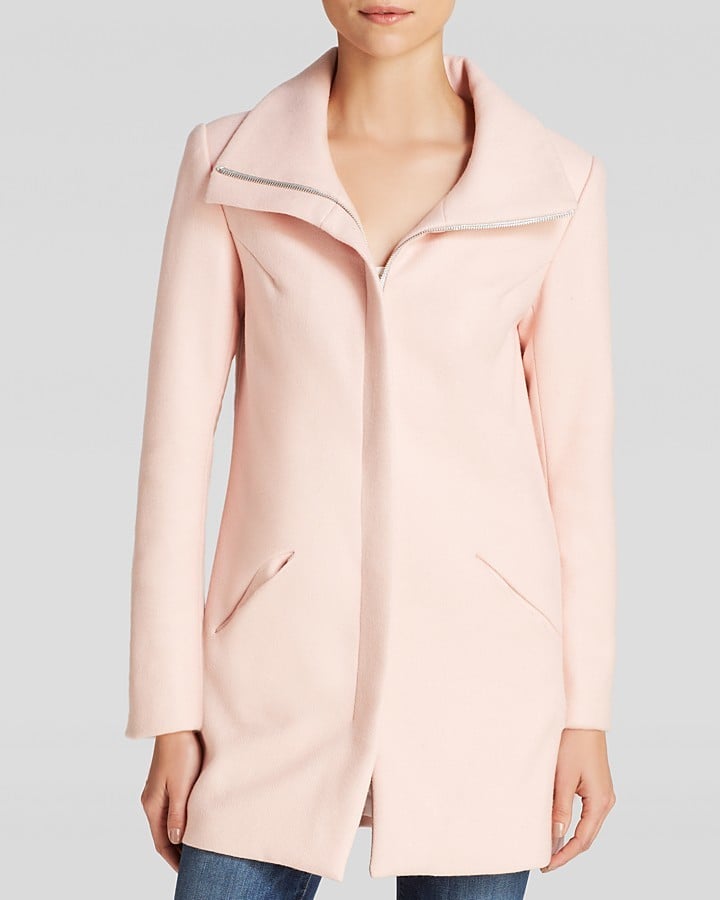 Lucy Paris Funnel Neck Coat