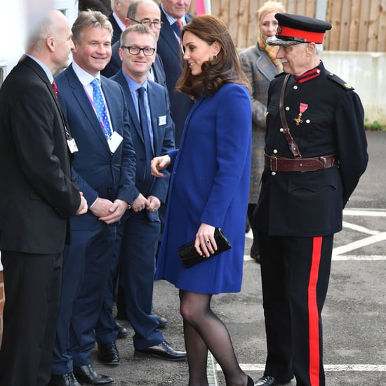 Kate Middleton Gets Heel Stuck in a Grate February 2018