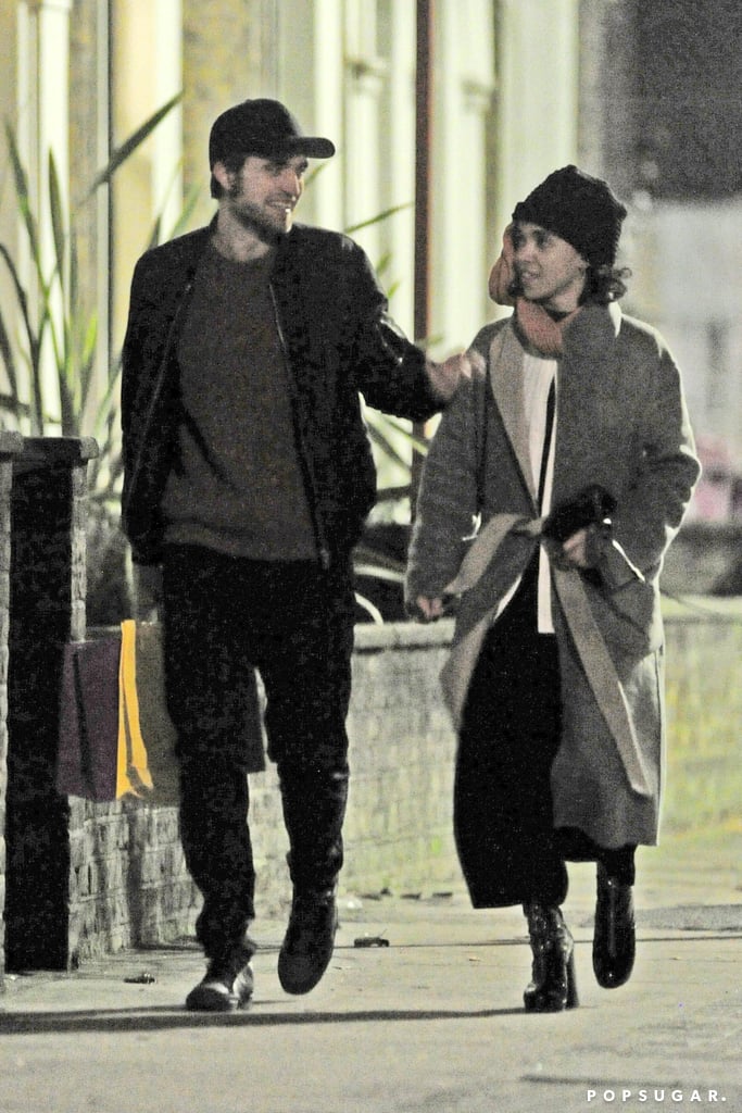 Robert Pattinson and FKA Twigs Walking in London