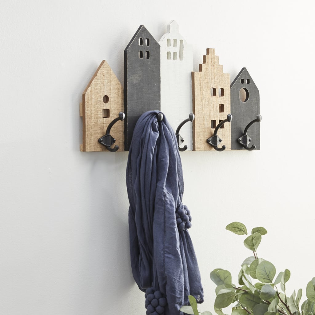 Cole & Grey 5 -Hook Wall Mounted Coat Rack