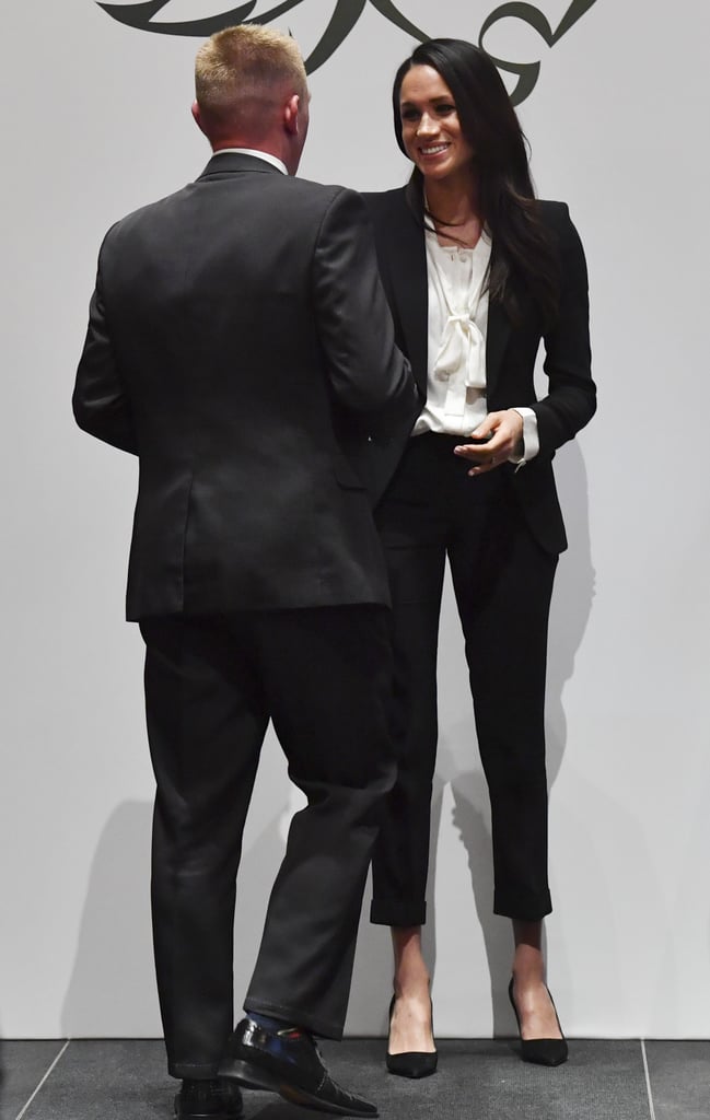 Prince Harry and Meghan Markle at Endeavour Awards Feb. 2018