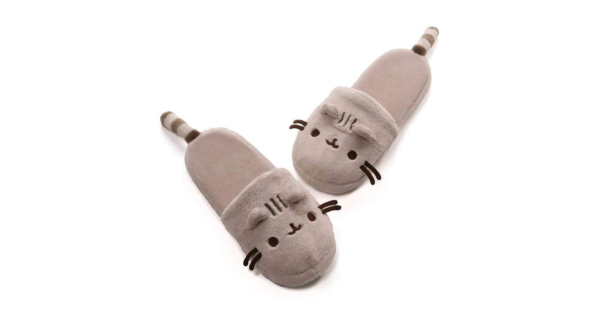 Gund Pusheen Cat Plush Stuffed Animal Slippers 25 Incredible