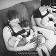 Photographer Snaps Stunning Photos of 2 Moms Tandem Breastfeeding Their Triplets and Toddler