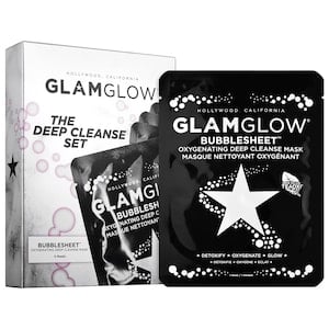 Glamglow Bubblesheet Deep Cleanse Sheet Mask Set