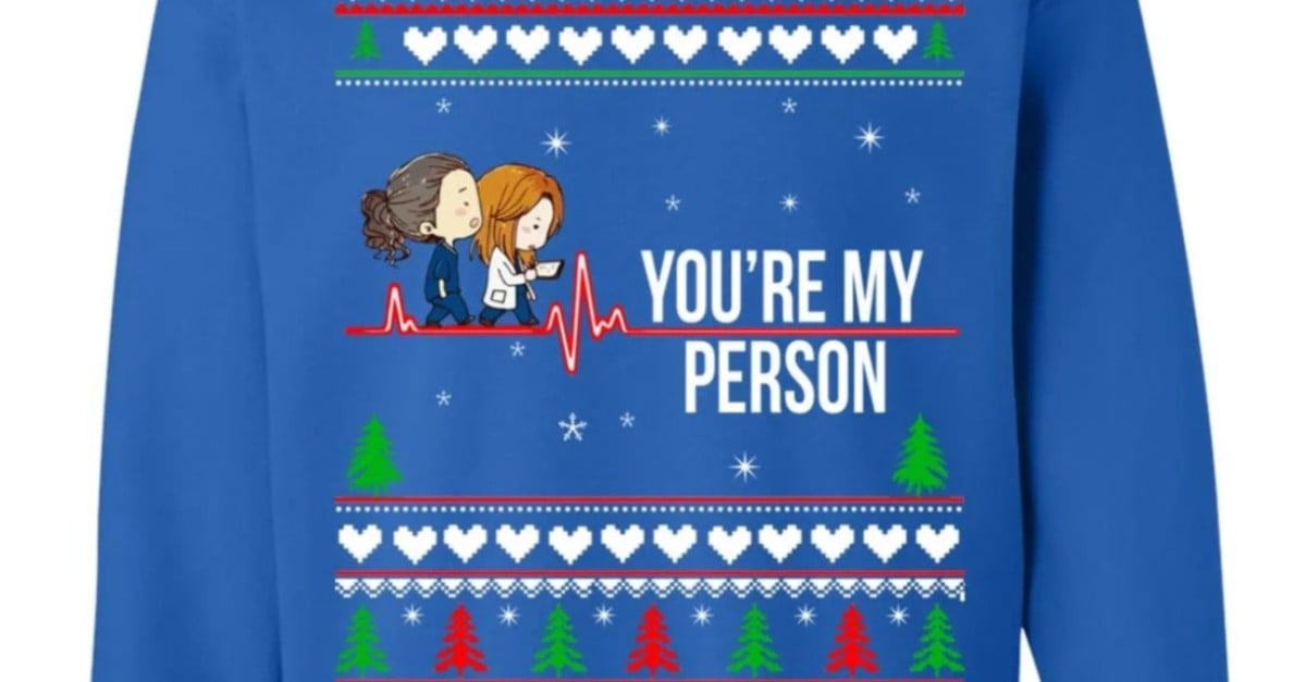 Anatomy ugly top christmas sweater