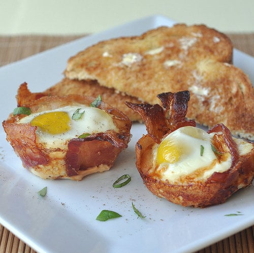 Eggs Nestled in Bacon