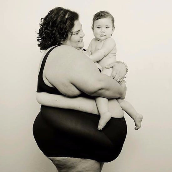 Postpartum Mom Posing With Her Baby Girl