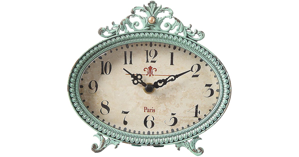 A Perfectly Old School Clock Looking For A Home Decor Refresh Go Shabby Chic With These 12 Pieces All On Amazon Popsugar Home Photo 2