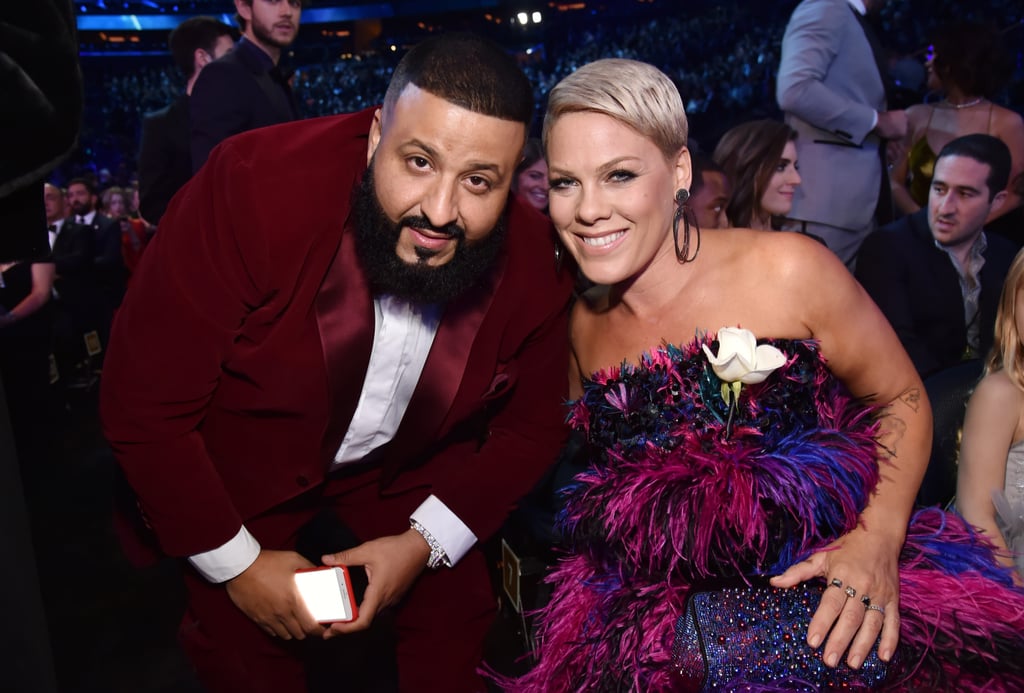 Pictured: DJ Khaled and Pink