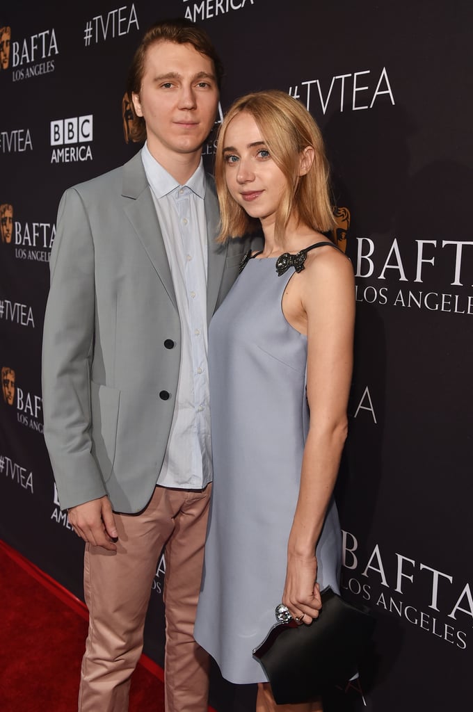 Zoe Kazan and Paul Dano Celebrities at BAFTA Tea Party 2015