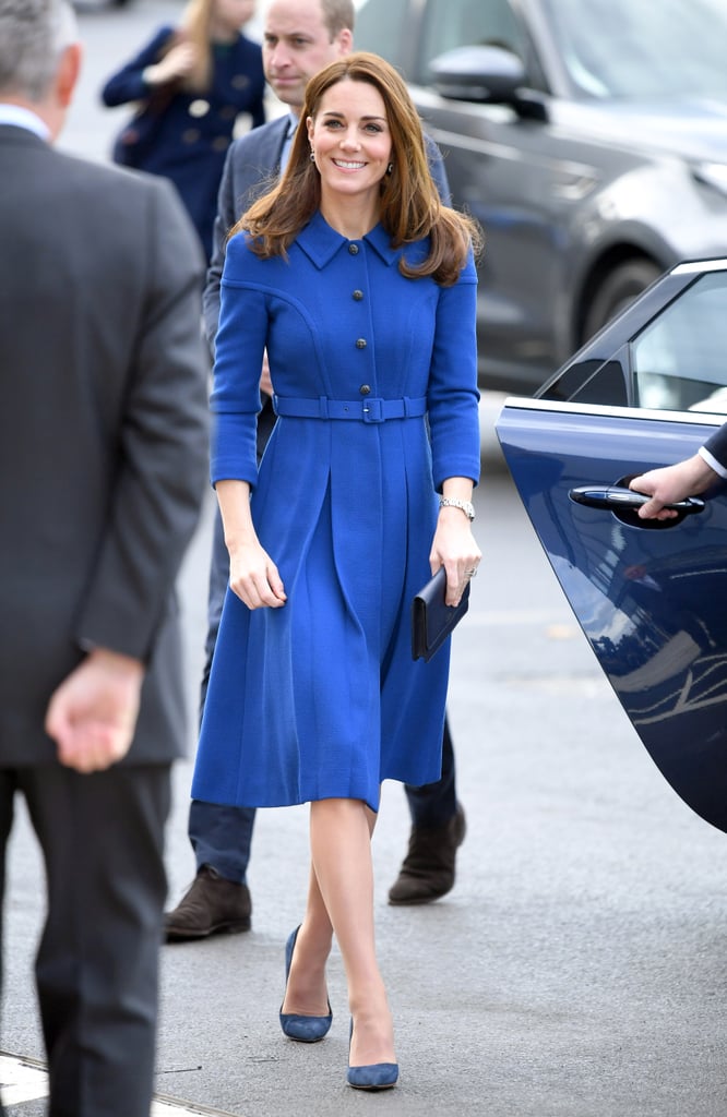 Kate Middleton Blue Eponine Dress November 2018