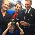What 1 Flight Attendant Did When She Learned It Was a Boy With Autism's Birthday