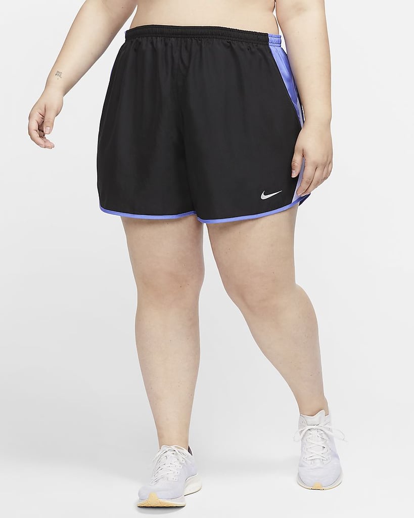 plus size women's running shorts