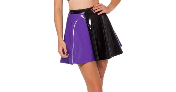 Jester purple skater skirt