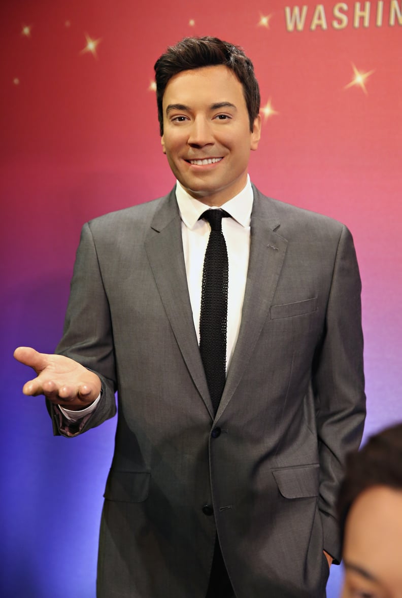 Jimmy Fallon Dances With Wax Figures PS Celebrity