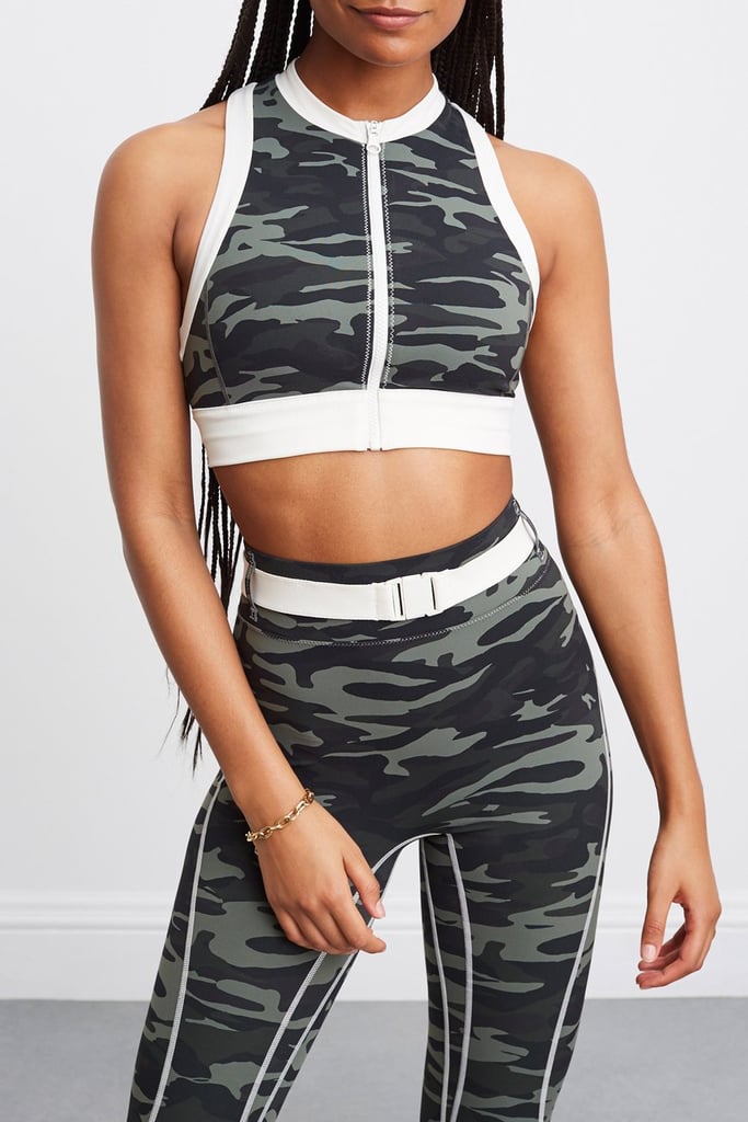 Bandier x Solid & Striped Trek High Neck Bra