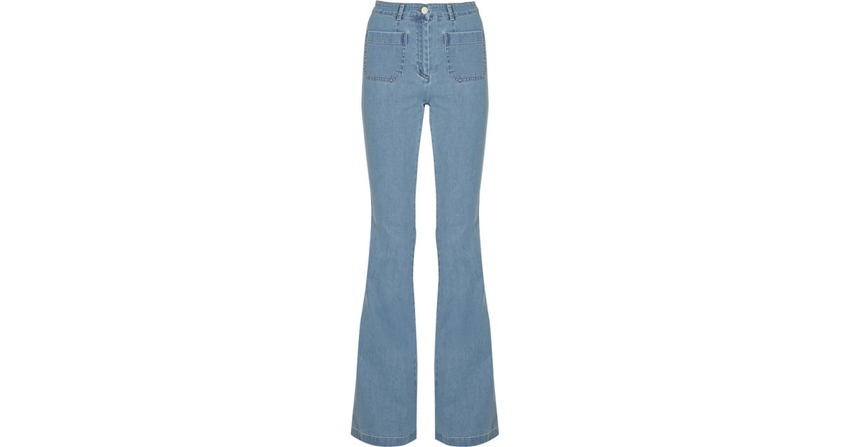 Michael Kors High-Rise Flare Jeans | What to Wear to Fashion Week ...