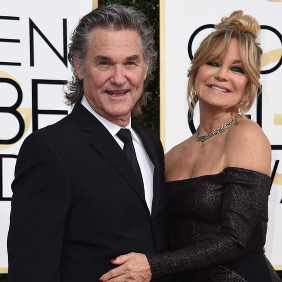 Goldie Hawn and Kurt Russell at the 2017 Golden Globes