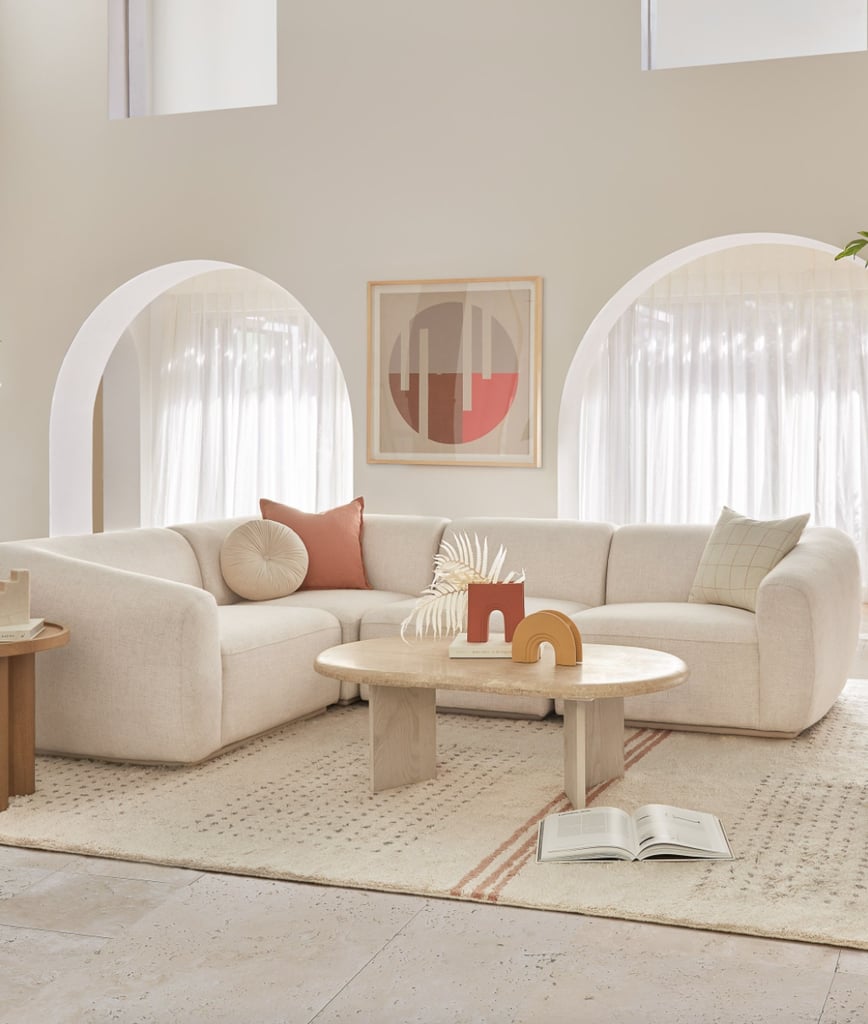 For a Minimalist Look: Lulu and Georgia Harlowe Sectional Sofa