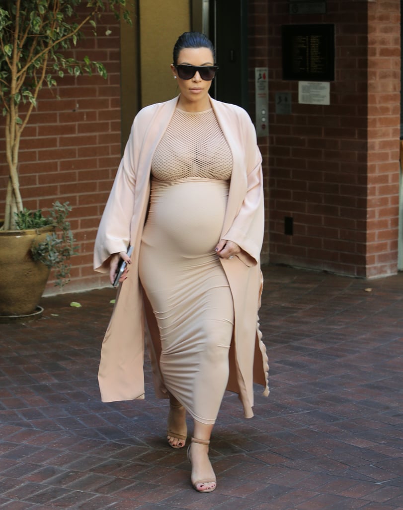 Kim Kardashian Baby Bump Pictures September 2015