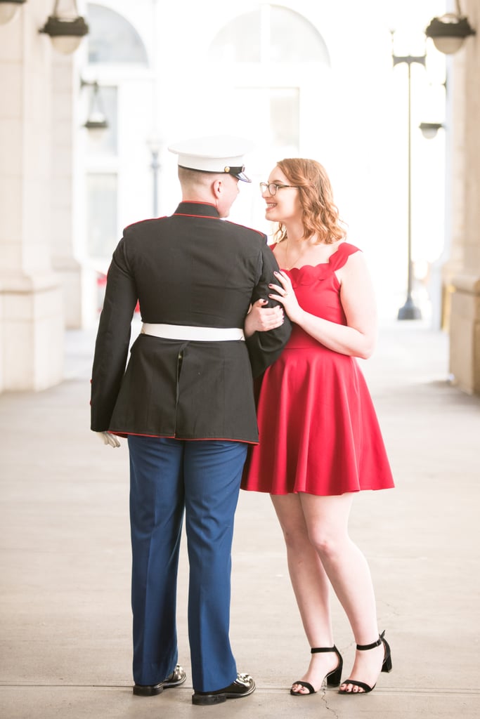 Military Couple Engagement Session in Washington DC