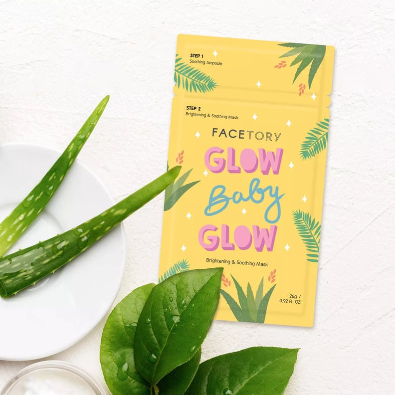 A 2-Step Mask: Facetory Glow Baby Glow 2-Step Mask