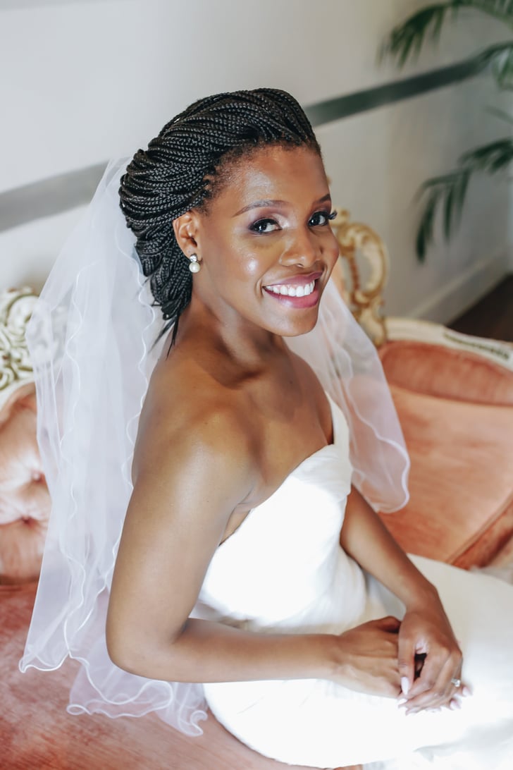 Elegant Braided Updo | Bridal Hairstyle Inspiration For Black Women ...