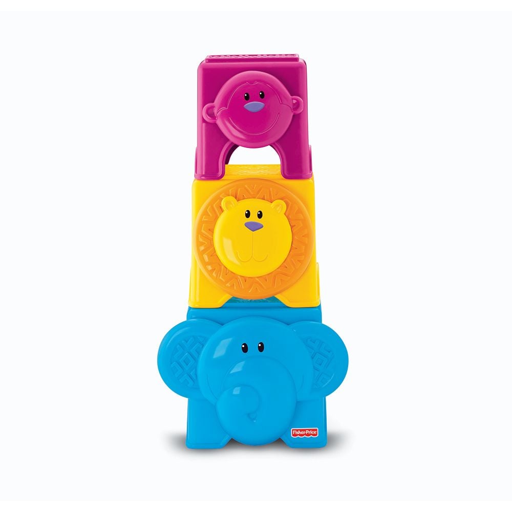 Fisher-Price Growing Baby Animal Stack & Nest Blocks