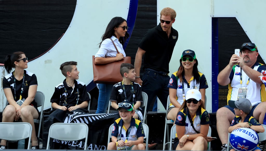 Prince Harry and Meghan Markle at Invictus Games 2017