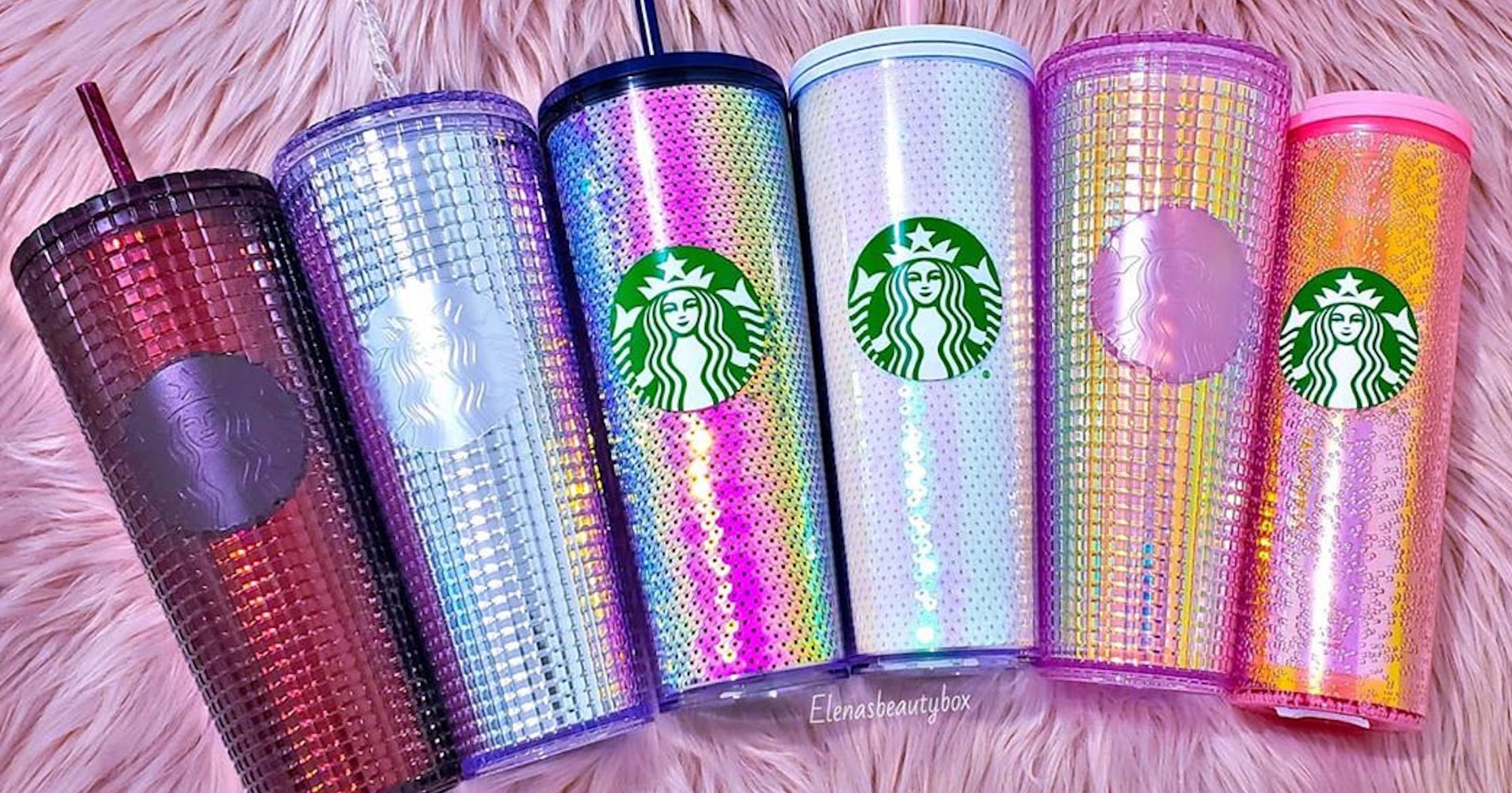 Portable Reusable PP Straw Cup Water Bottle Cup with straw Sequined Glitter  Drinking Cup Juice tumbler Cup Straw Mug Drinkware