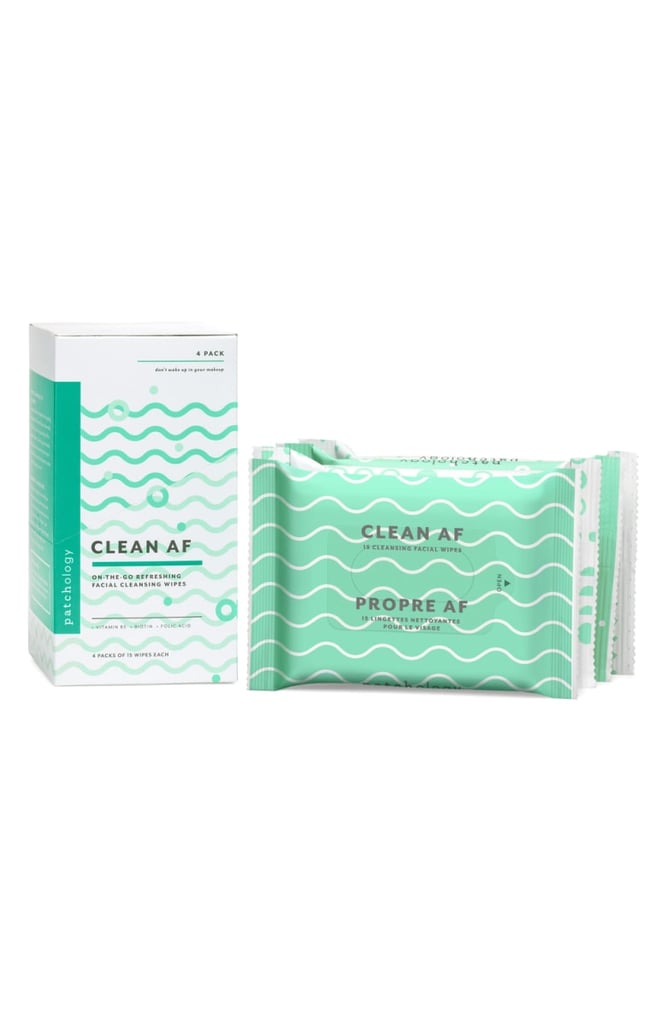 Patchology Clean AF On-the-Go Refreshing Facial Cleansing Wipes