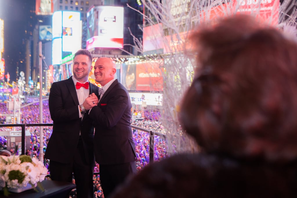 Same-Sex Wedding in Times Square on New Year's Eve Same-Sex Wedding in Times Square on New Year's Eve
