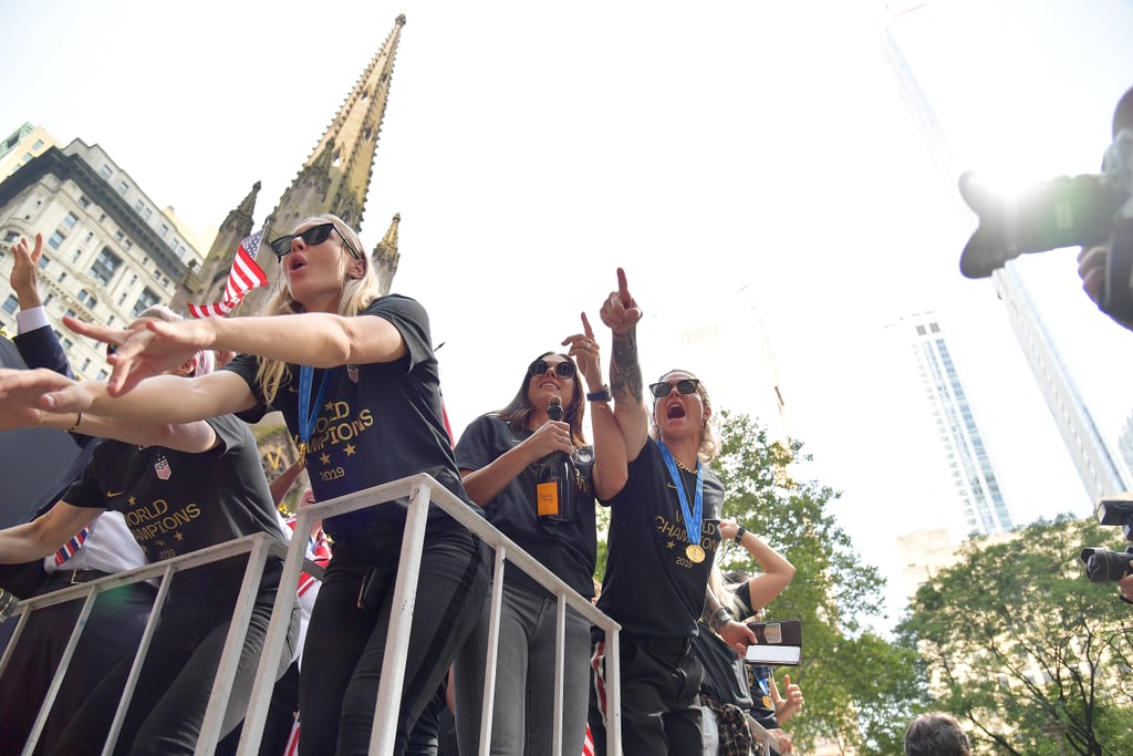 US Women's Soccer Team Ticker-Tape Parade Photos